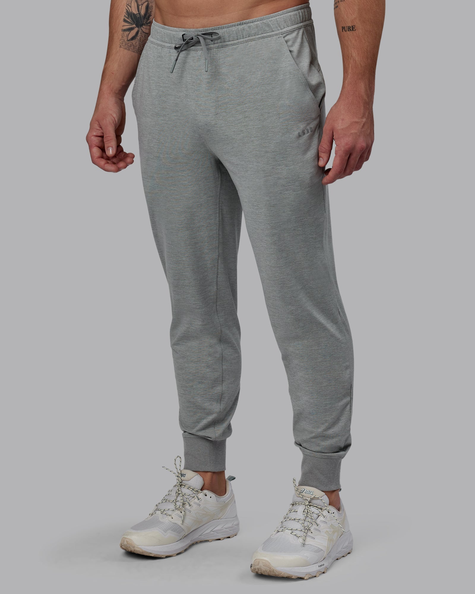 Mens Restore CloudFLX Joggers - Light Grey Marl | LSKD – LSKD US Mens Restore CloudFLX Joggers - Light Grey Marl | LSKD – LSKD US