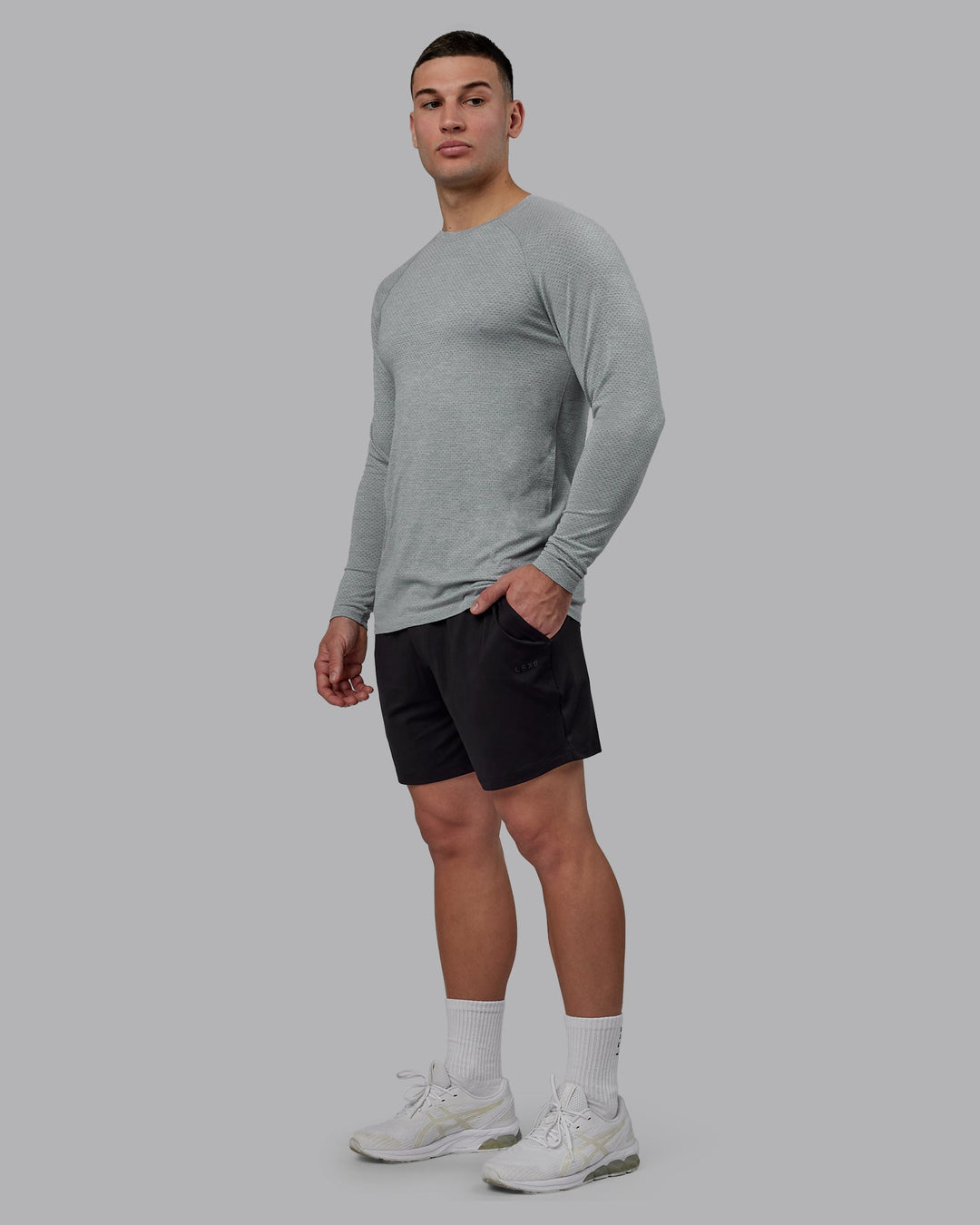 Man Wearing Restore CloudFLX Short - Black