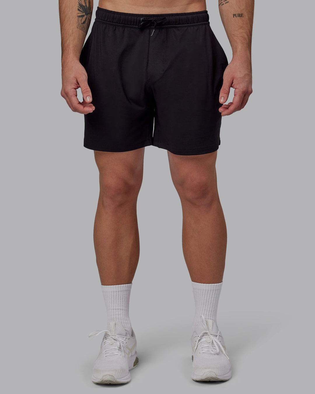 Man Wearing Restore CloudFLX Short - Black