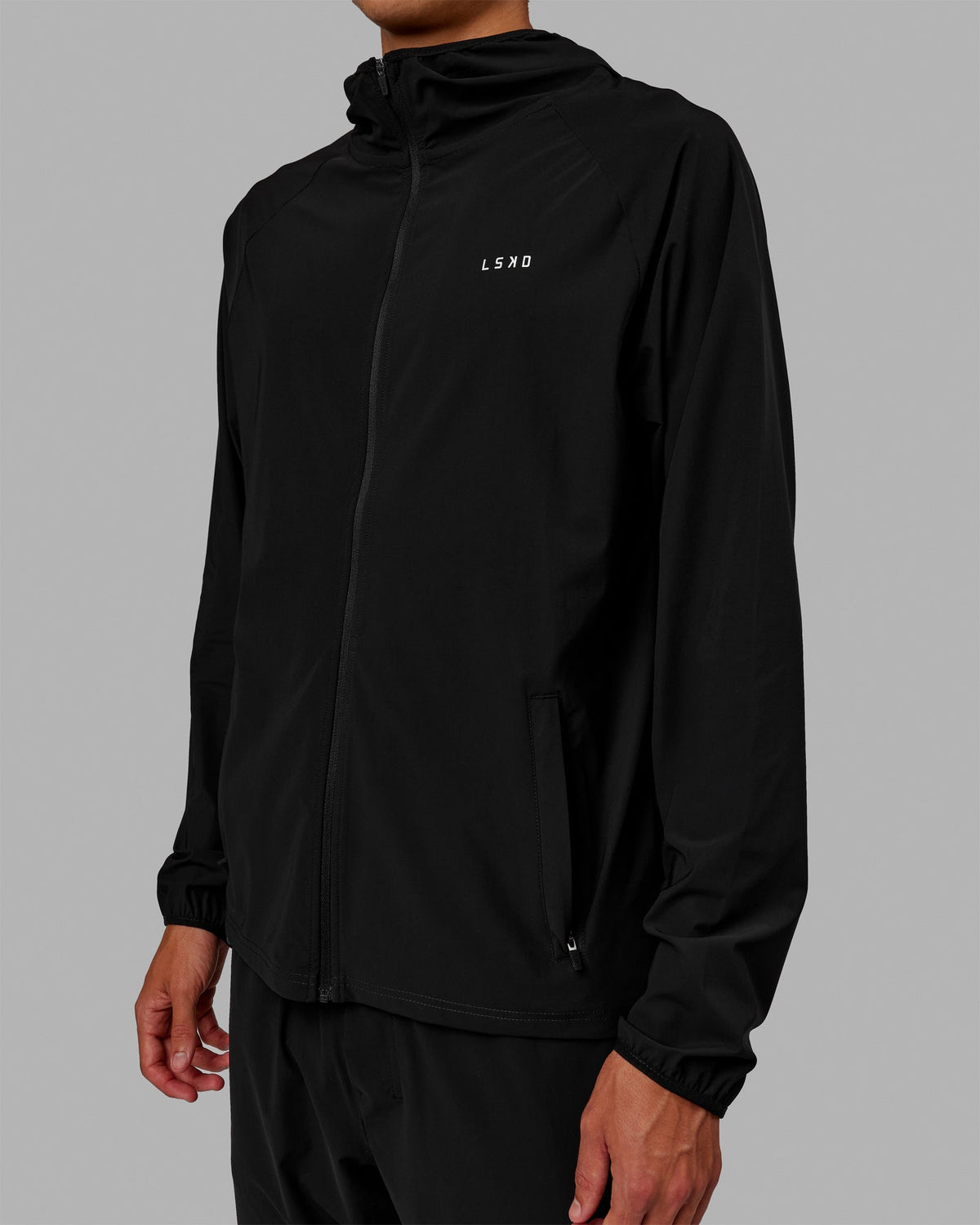 Mens Train-Lite FLXMAX Jacket - Black | LSKD – LSKD US