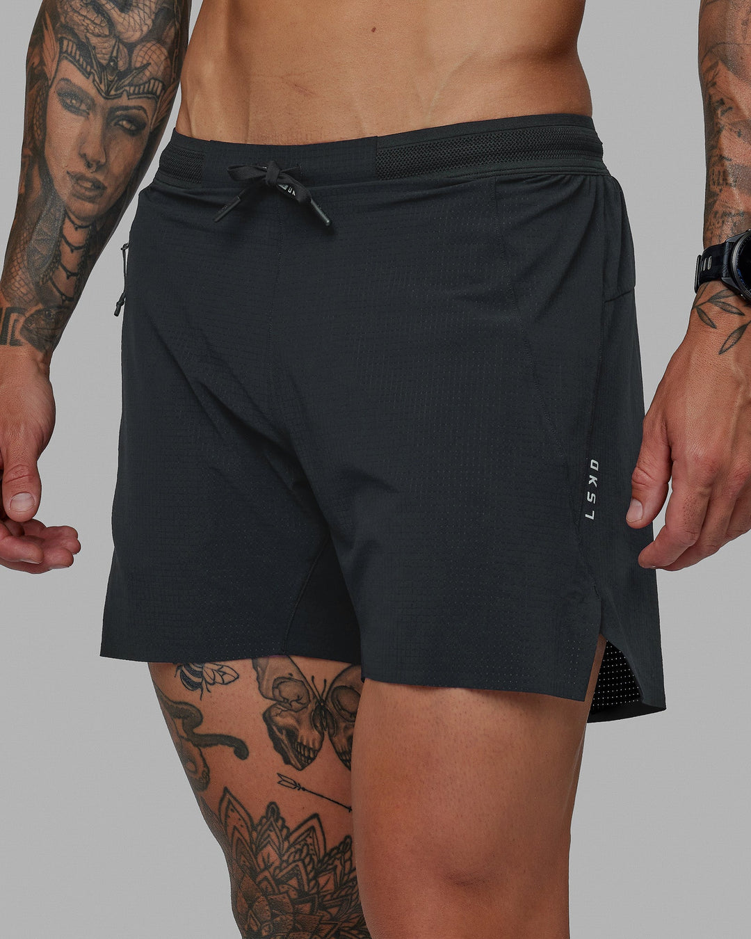 UltraAir 5&quot; Lined Performance Short - Pirate Black