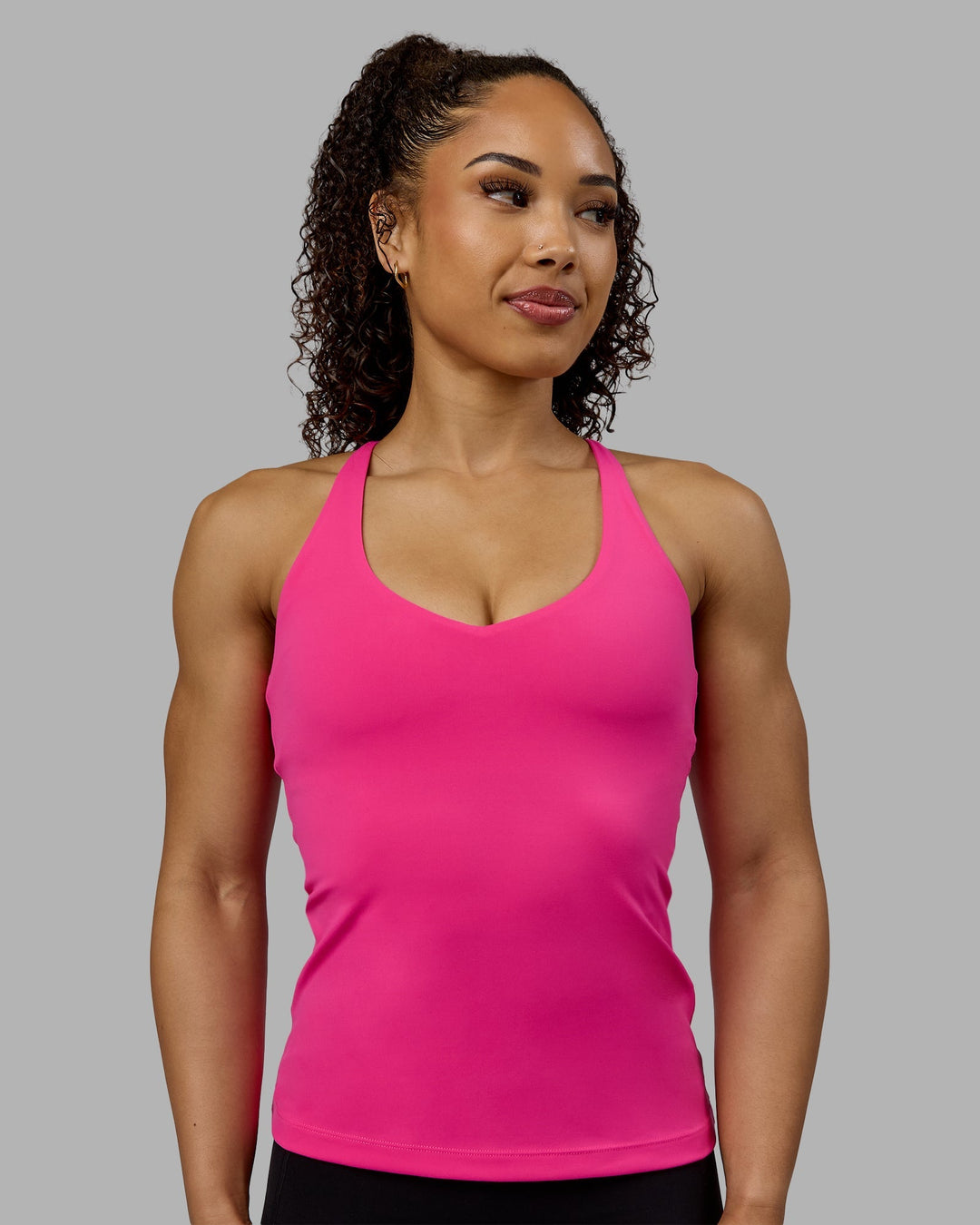 Movement Longline Active Tank - Ultra Pink