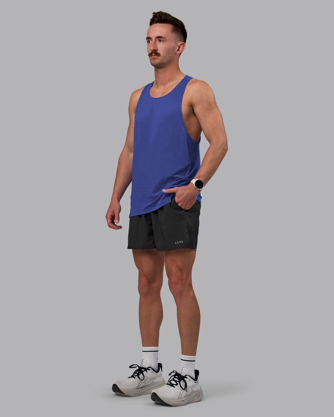 Pace Running Tank - Power Cobalt