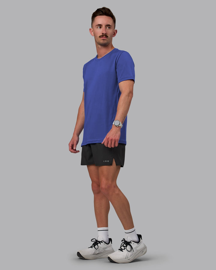 Pace Running Tee - Power Cobalt
