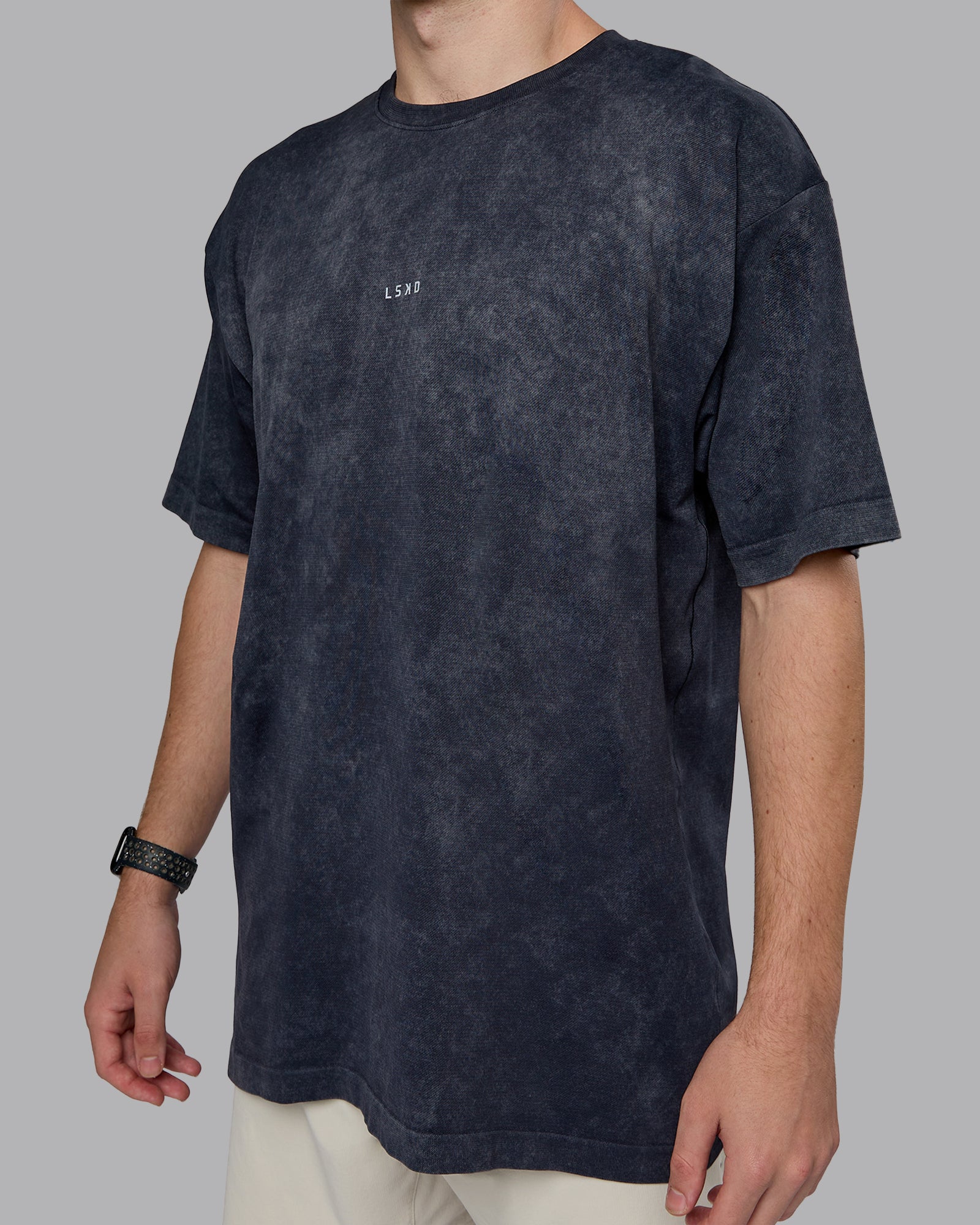 Power Oversized Tee - Pirate Black Washed | LSKD – LSKD US