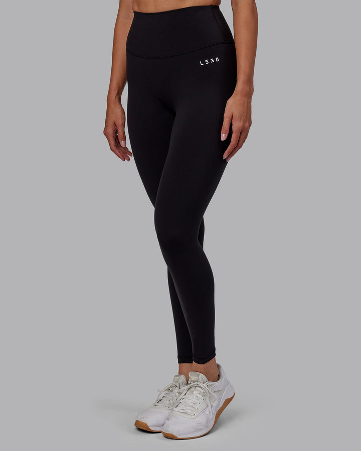 Woman wearing RXD High Waist Full Length Leggings - Black
