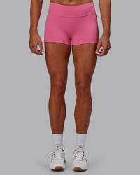 Woman wearing RXD Low-Rise 2" Short - Carmine Rose
