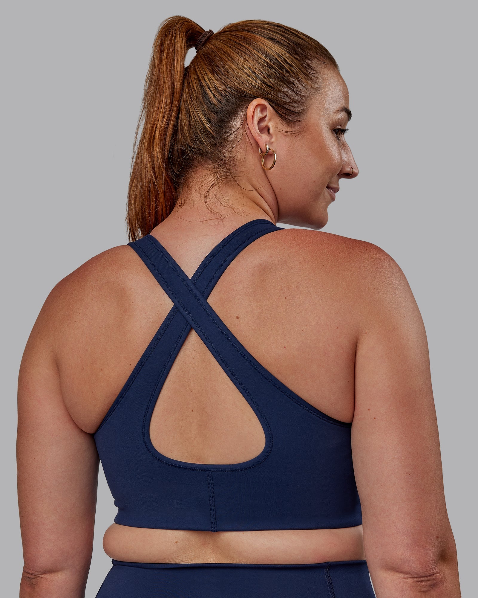 Stamina Sports Bra (D/DD/E) - Future Navy | LSKD – LSKD US