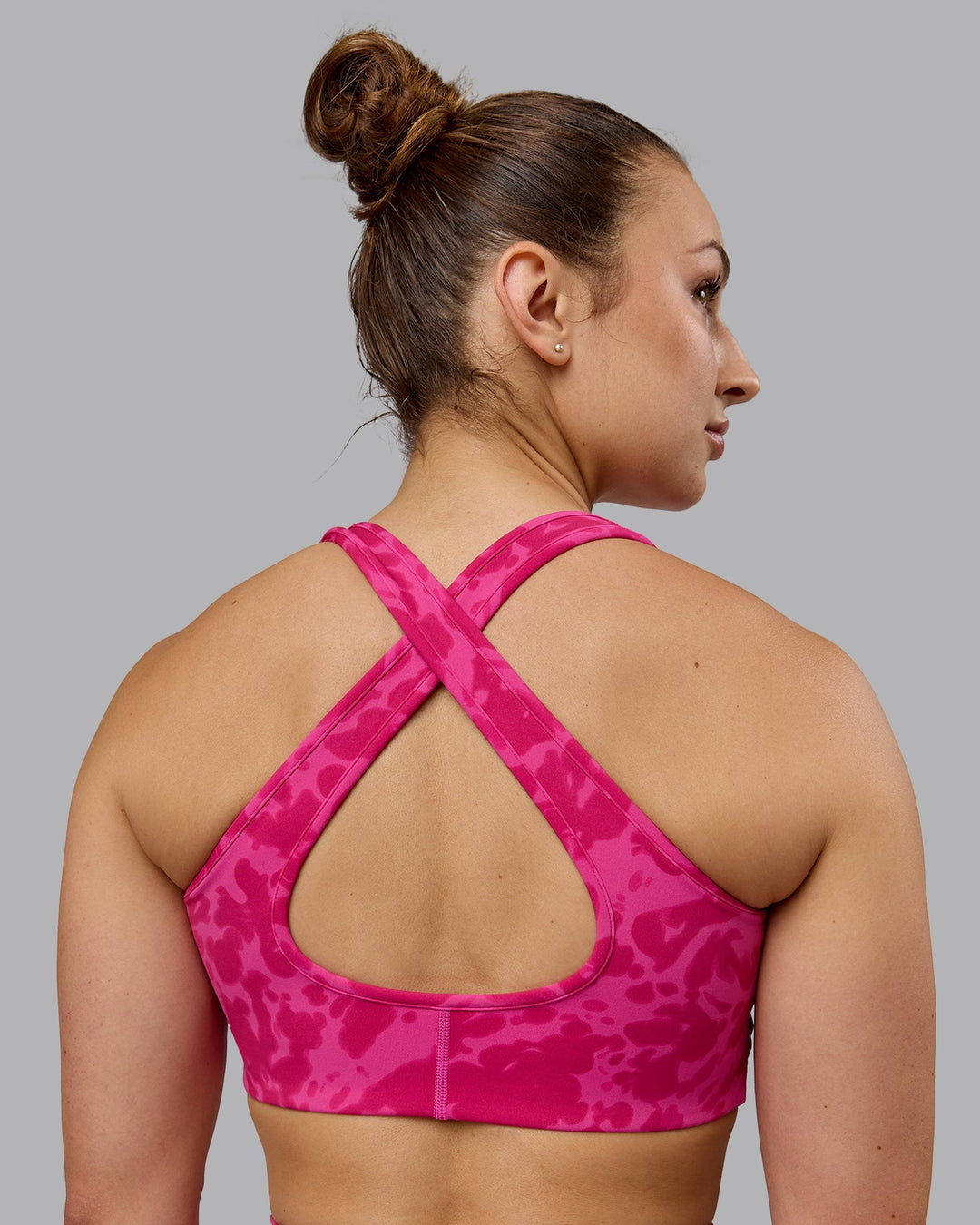 Stamina Sports Bra - Strawberry-Lava Lamp