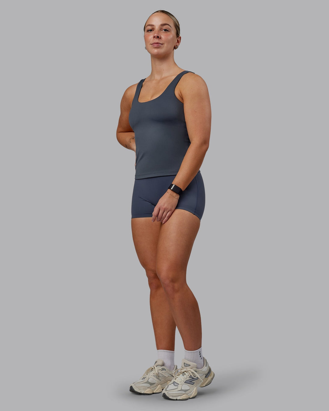 Staple Active Shelf Bra Tank - Turbulence