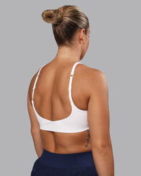 Twist Sports Bra - White | Thumbnail Index: 3