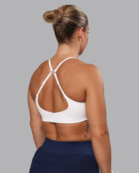 Twist Sports Bra - White | Thumbnail Index: 1