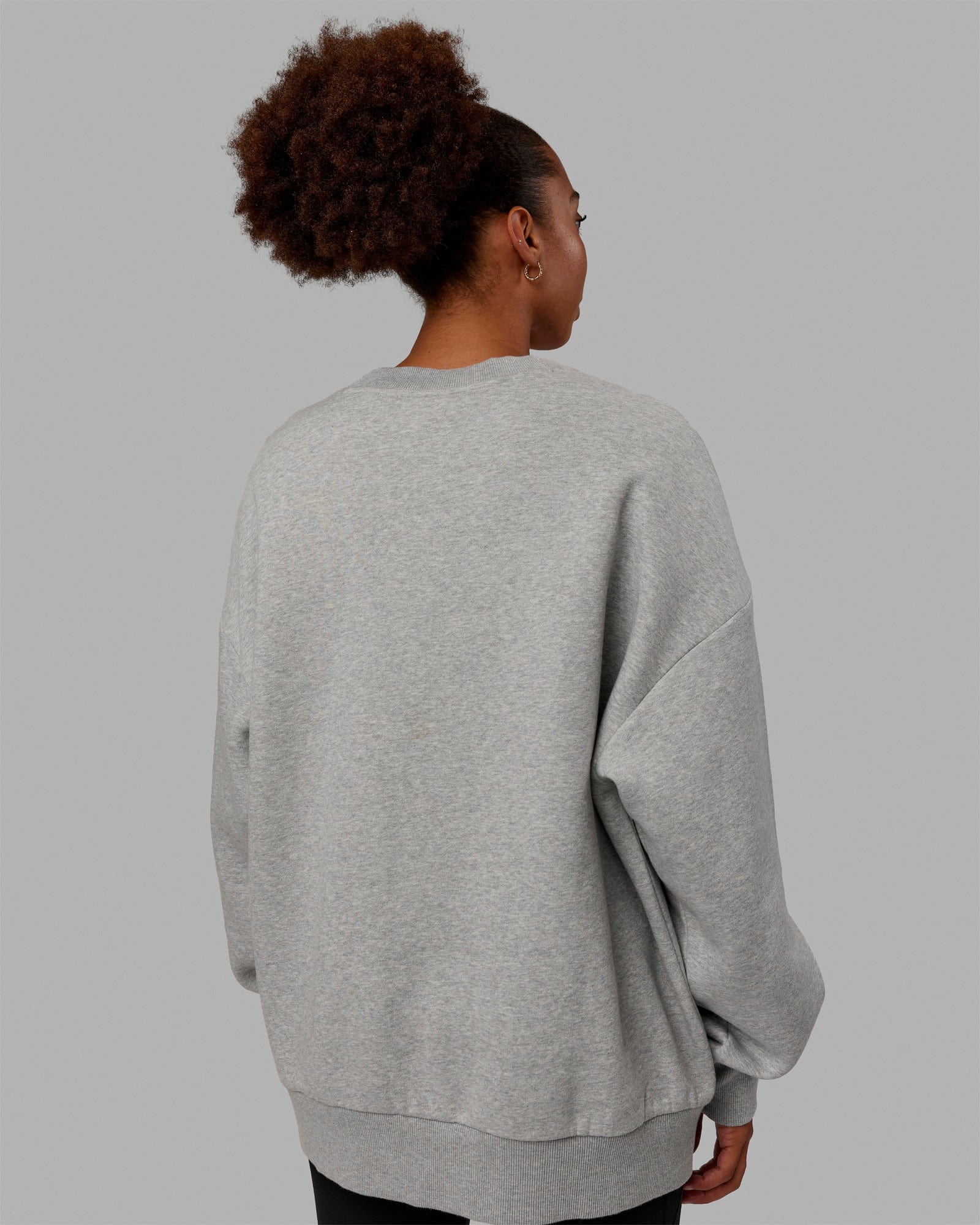 Unisex MVP Sweater Oversize Light Grey Marl