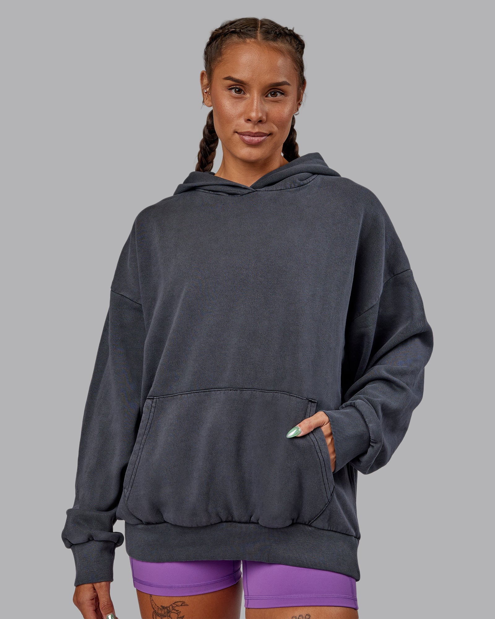 Unisex Miami25 Washed Hoodie Oversize - Black | LSKD – LSKD US Unisex Miami25 Washed Hoodie Oversize - Black | LSKD – LSKD US