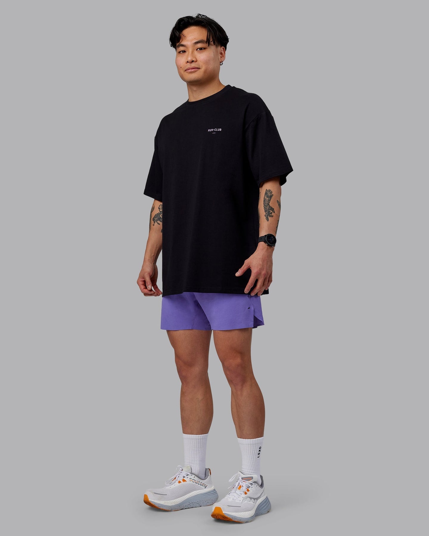 Always Have hotsell Your Back Premium Oversized Tee In Black/Light Mauve