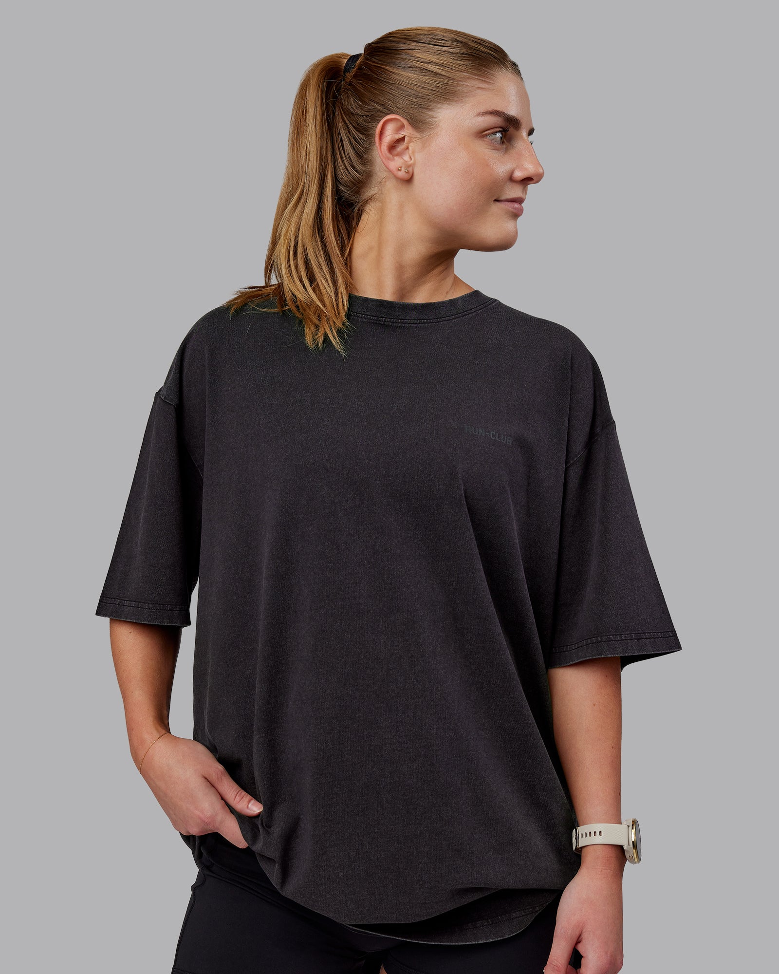 Bivol x BOXRAW Unfinished Business Oversized T-Shirt - Black