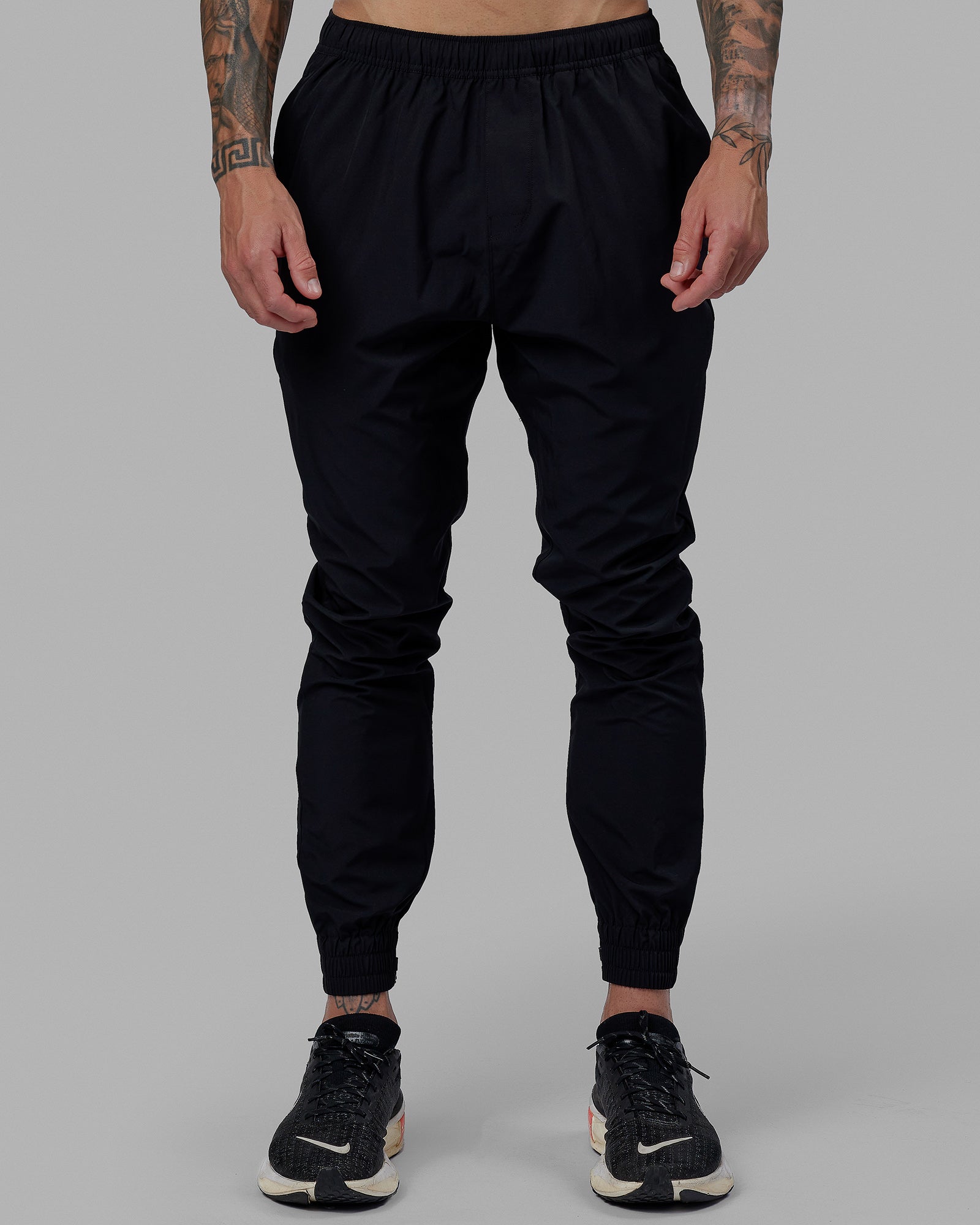 Warm Up Zip Cuff Performance Pants - Black