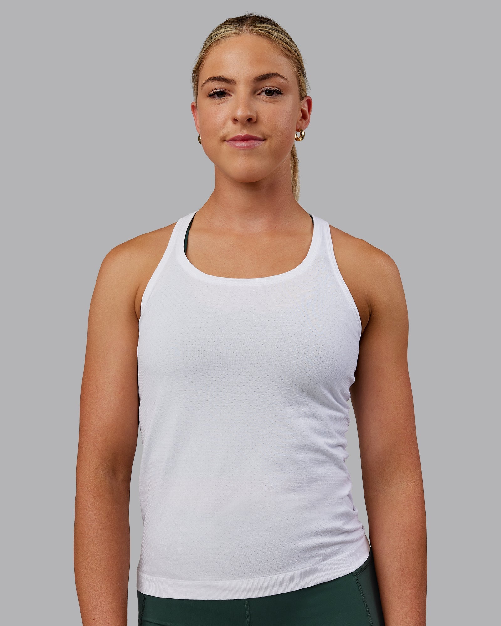 Womens AeroFLX+ Seamless Tank - White| LSKD – LSKD US