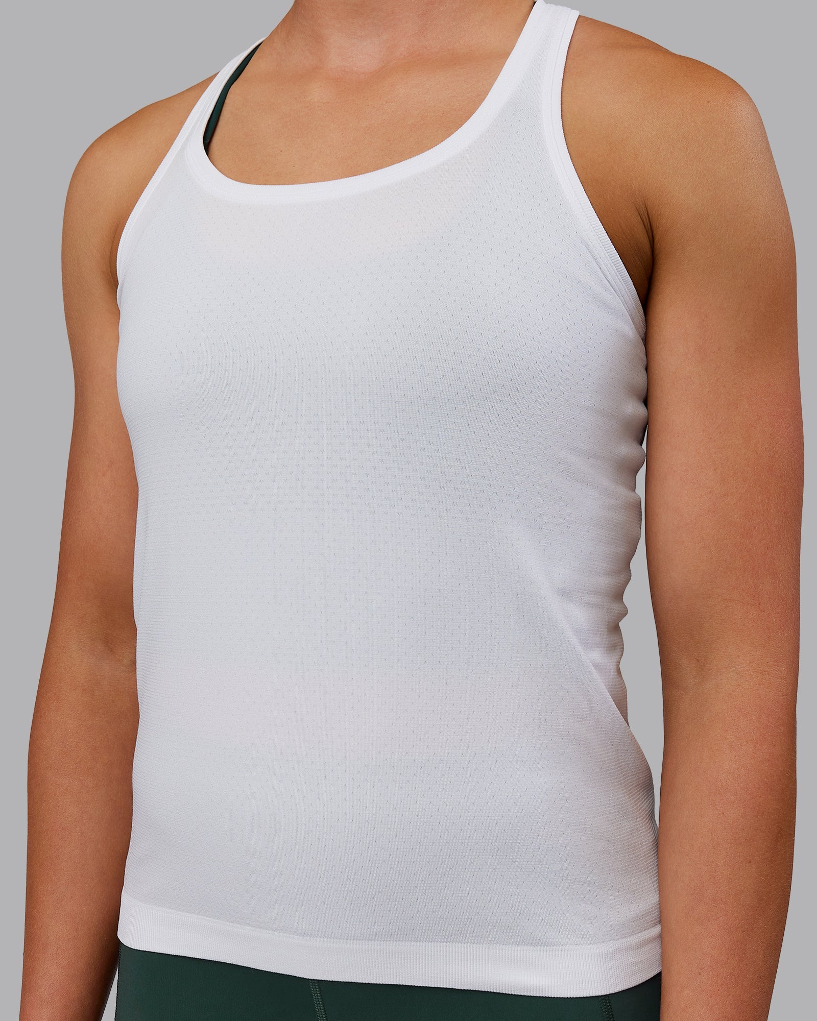 Womens AeroFLX+ Seamless Tank - White| LSKD – LSKD US