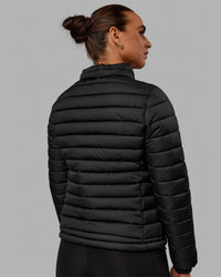 Woman wearing All Day Puffer Jacket - Black | Thumbnail Index: 6