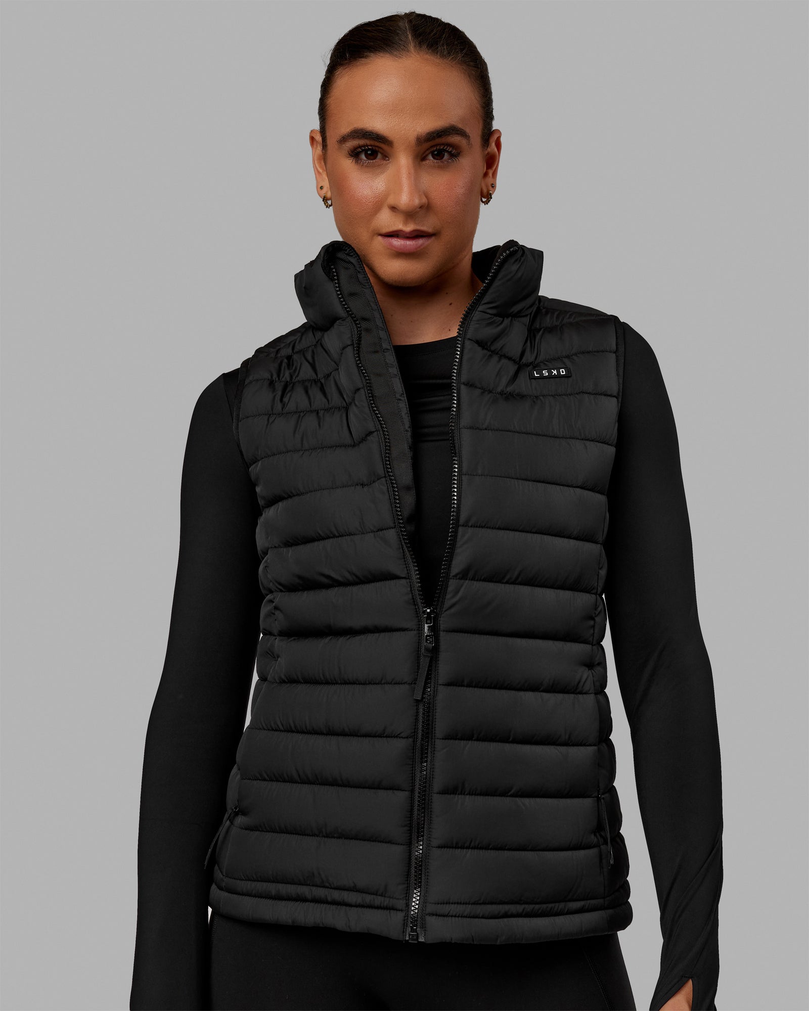 All Day Puffer Vest Black