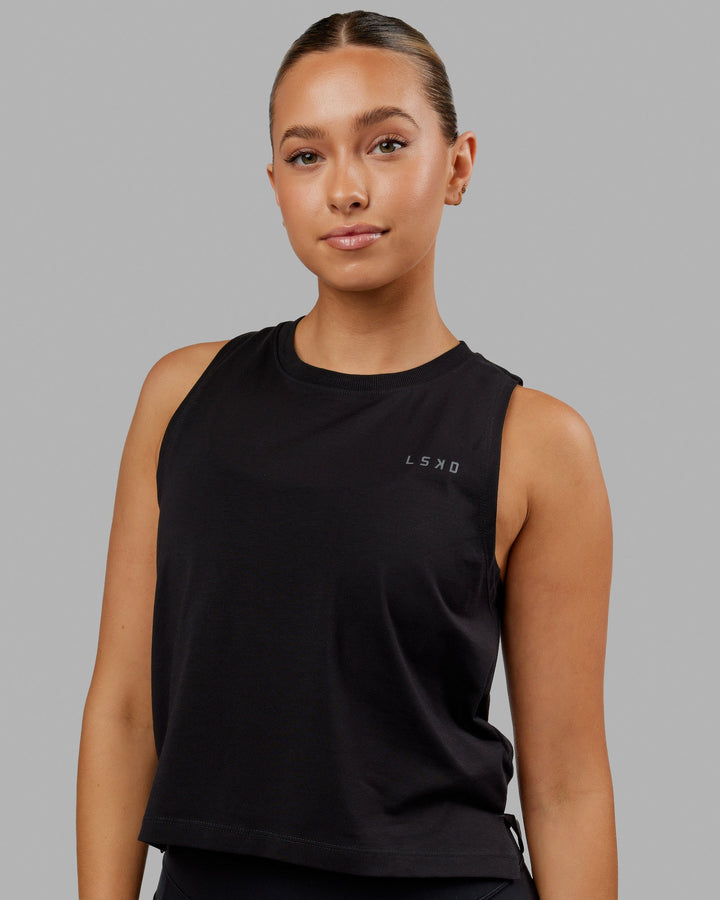 Deluxe PimaFLX Tank - Black
