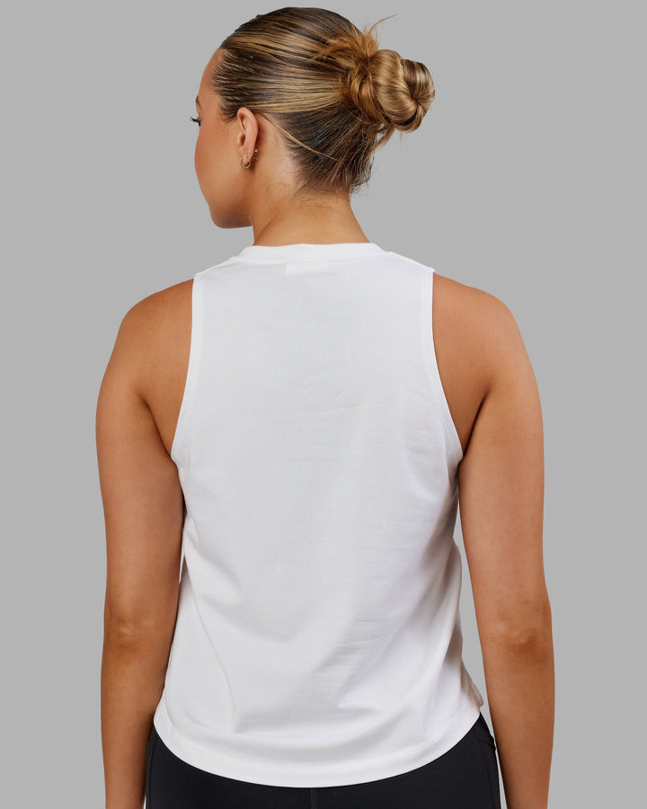 Deluxe PimaFLX Tank - White
