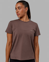 Deluxe PimaFLX Tee - Peppercorn