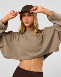 Woman wearing CF Move Through Cap - Hot Chocolate | Model:Leilani | Size:OS