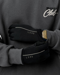 Pace Running Gloves - Black