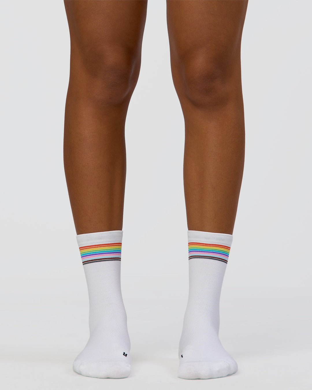 Proud Performance Crew Socks 2.0 - White-Multi