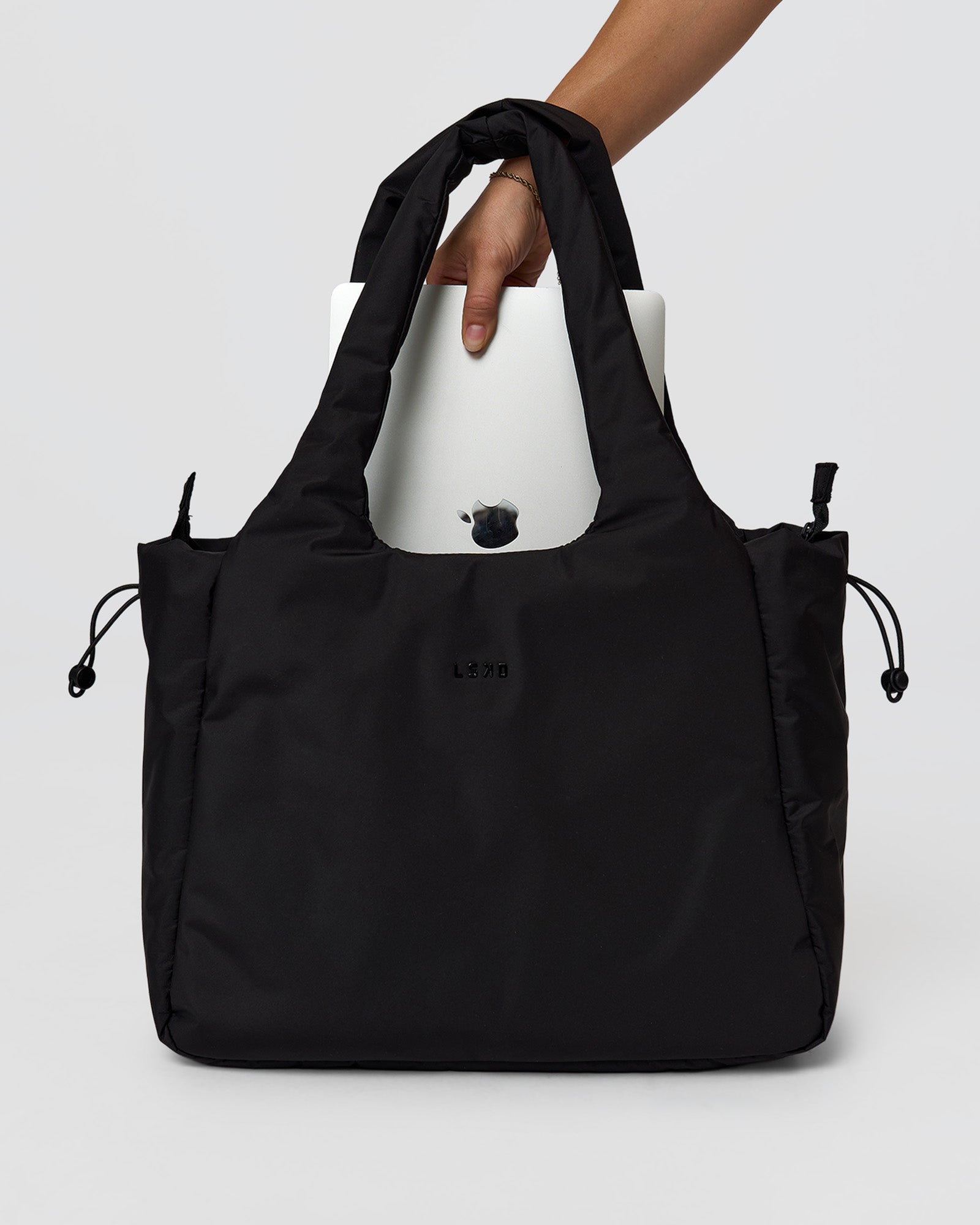 Puffer Tote Bag - Black | LSKD – LSKD US