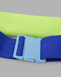Rep Run Belt 2.0 - Lime Glo-Power Cobalt