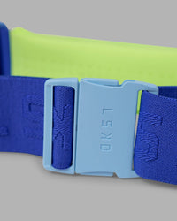 Rep Run Belt 2.0 - Lime Glo-Power Cobalt