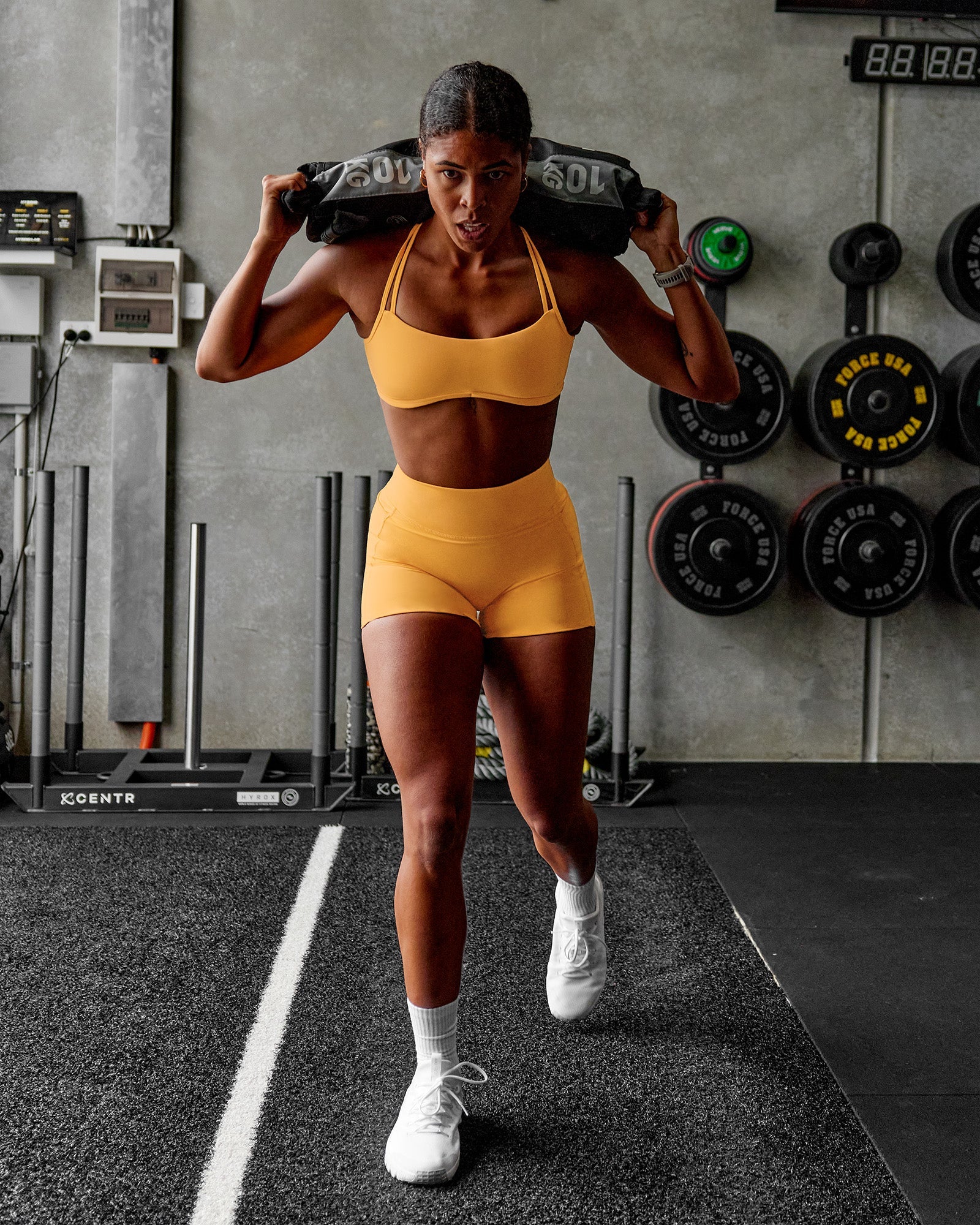 Interstellar Sports Bra - Warm Apricot | LSKD – LSKD US