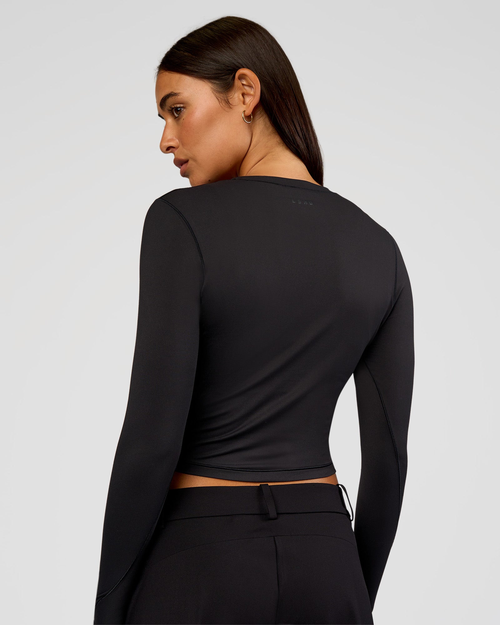 All Day Long Sleeve Tee - Black | LSKD – LSKD US