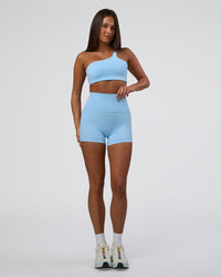 Woman wearing Angle Sports Bra - Open Air | Model:Bianca | Size:S