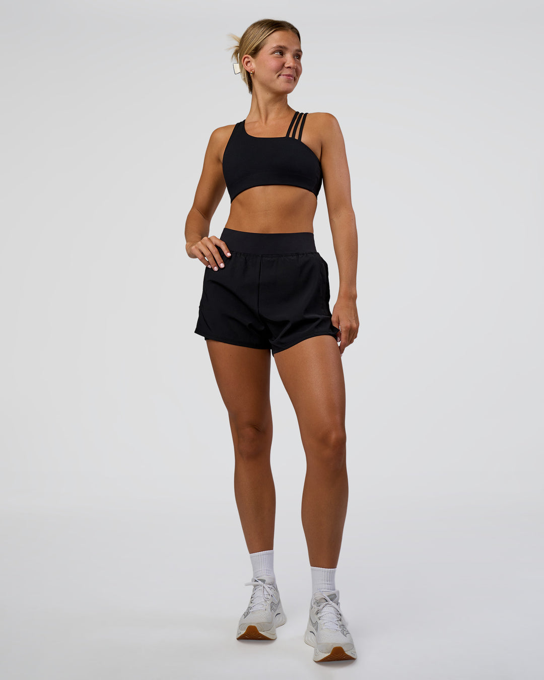 Abercrombie & Fitch - Performance - Lot de 5 boxers avec taille griffée Abercrombie & Fitch - Performance - Lot de 5 boxers avec taille griffée