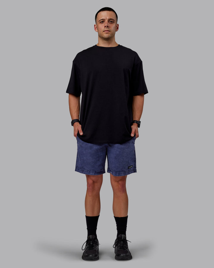 Man wearing Daily Shorts - Pigment Blue
