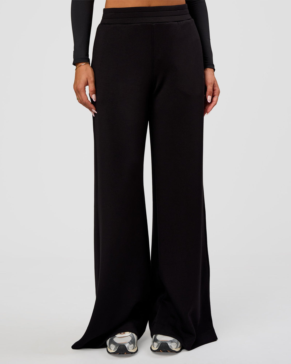 Elevate SoftTouch Wide Leg Pant Tall - Black - view 2