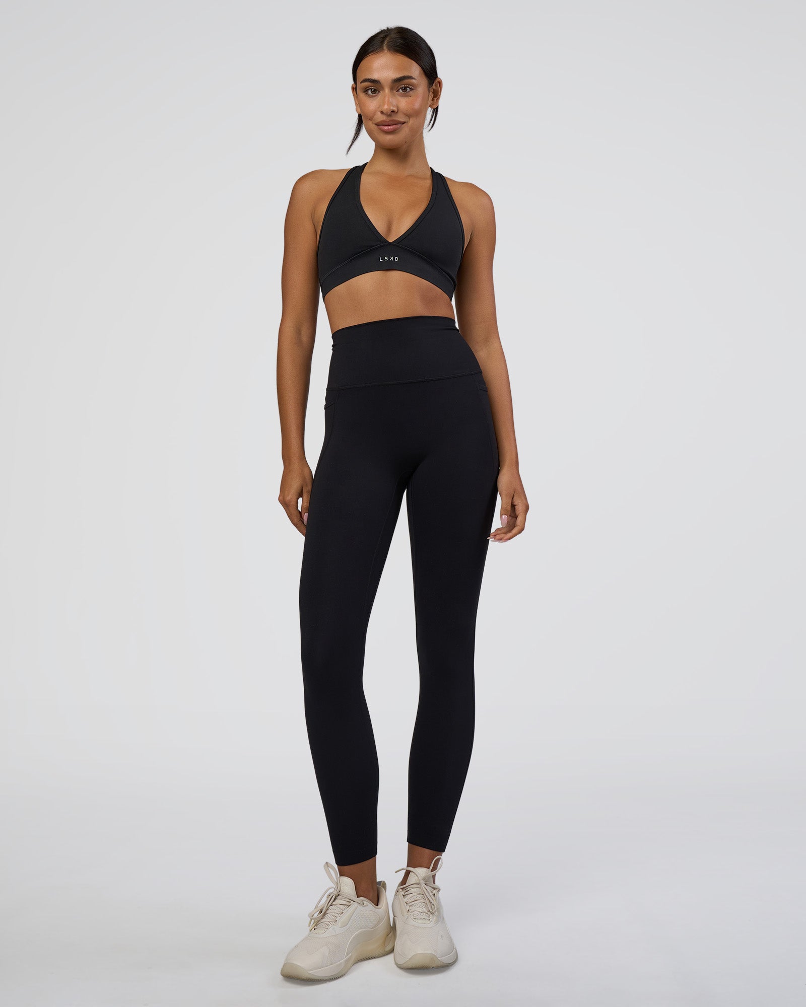 Elixir Ultra High-Rise 7/8 Legging Pockets - Black | LSKD – LSKD US