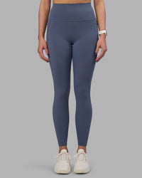 Woman wearing Elixir Ultra High-Rise Full Length Legging Pockets - Night Shadow | Model:Phoebe | Size:S