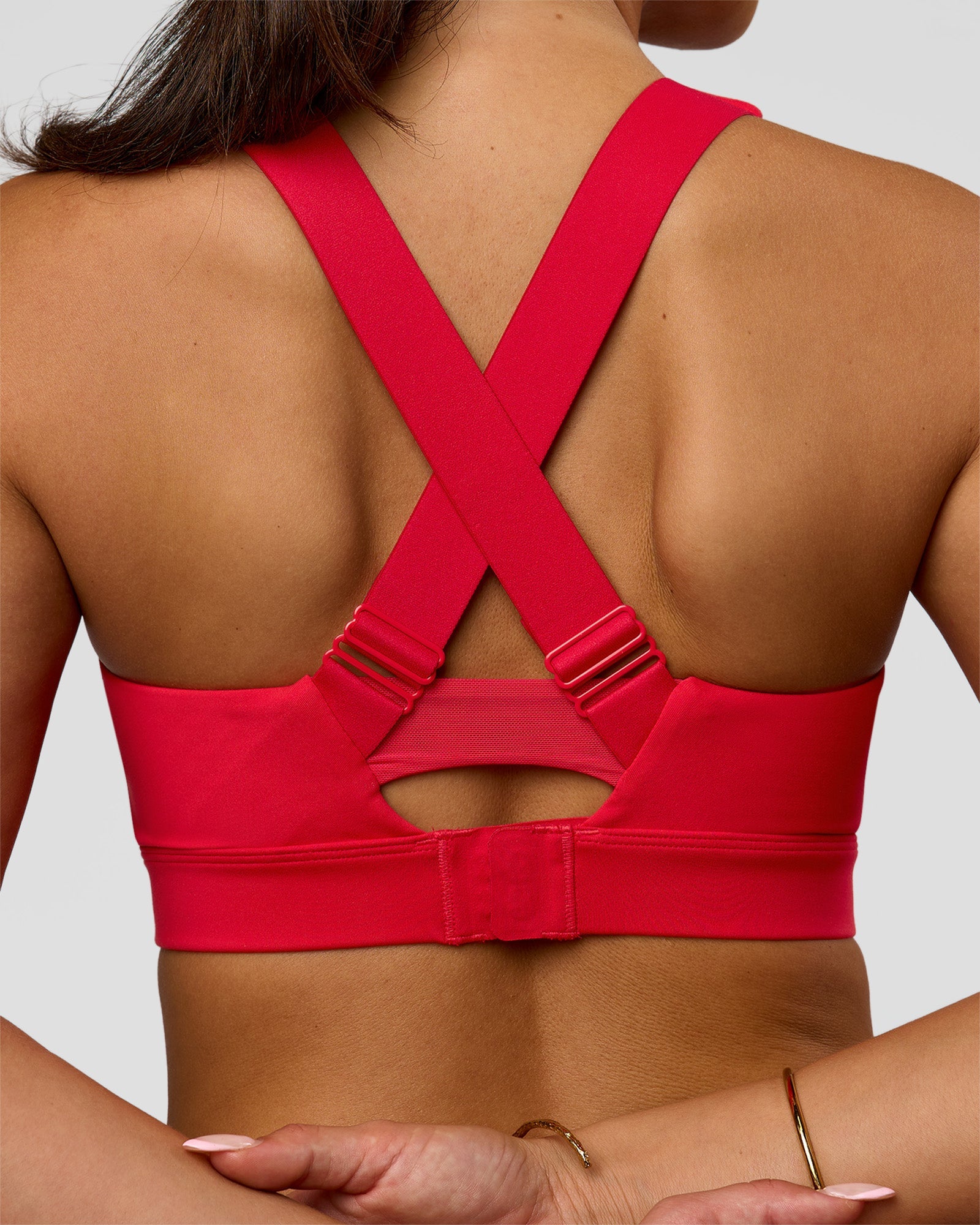 Fast-Track Sports Bra - Scarlet | LSKD – LSKD US
