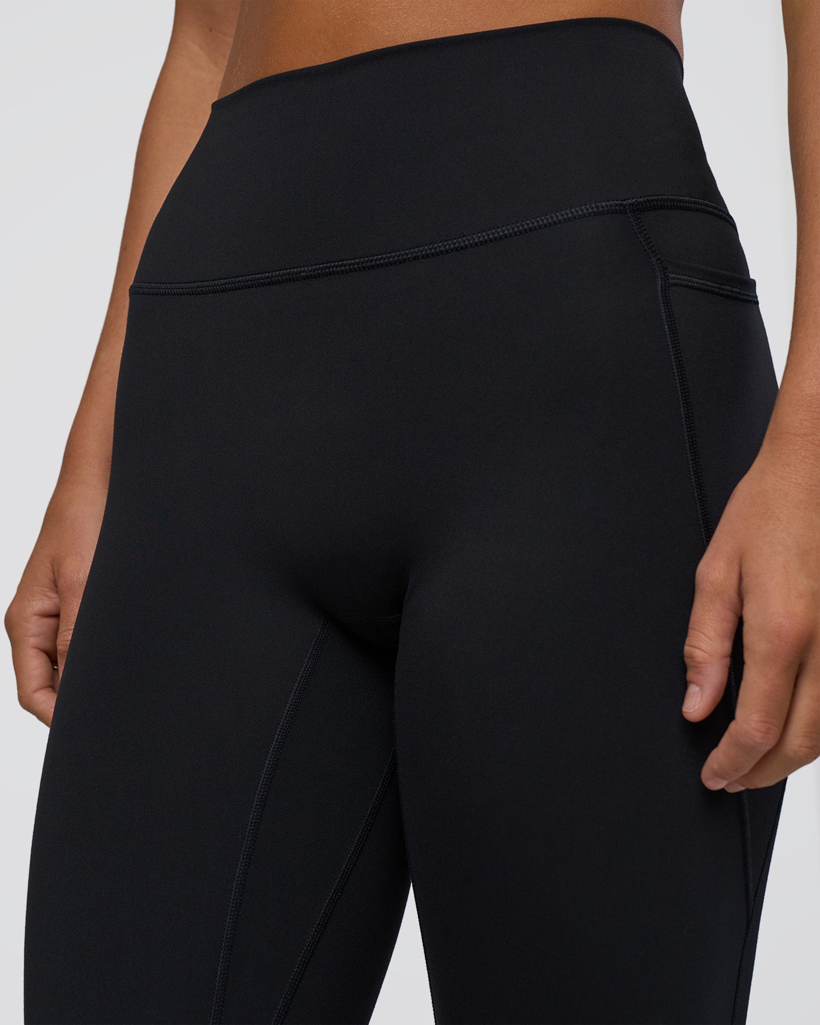 Fusion Ultra High-Rise 7/8 Legging Pockets - Black | LSKD – LSKD US