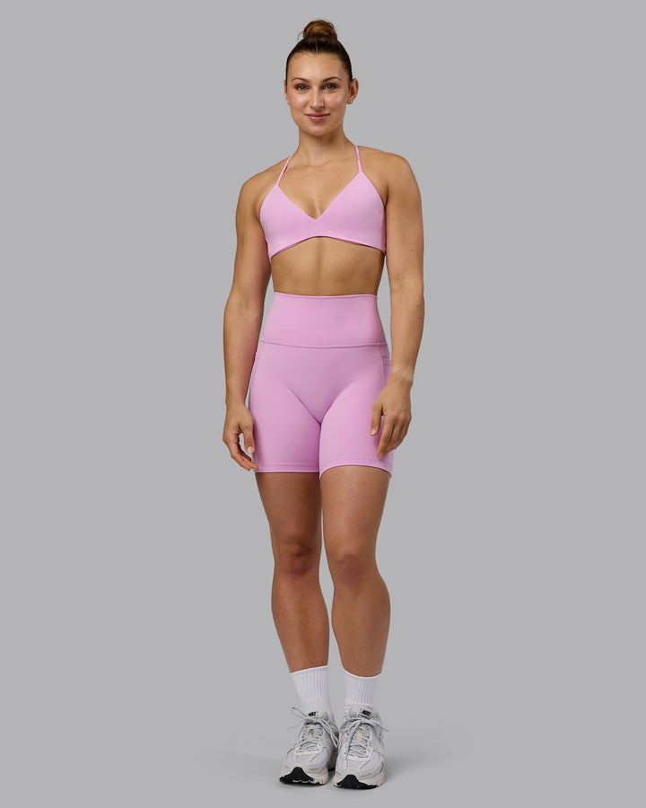 Fusion Mid-Length Shorts - Pastel Orchid
