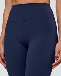 Woman wearing Fusion Ultra High-Rise 7/8 Legging - Future Navy | Model:Evie | Size:S