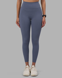 Woman wearing Fusion Ultra High-Rise 7/8 Legging - Night Shadow | Model:Rhiley | Size:S | Thumbnail Index: 5
