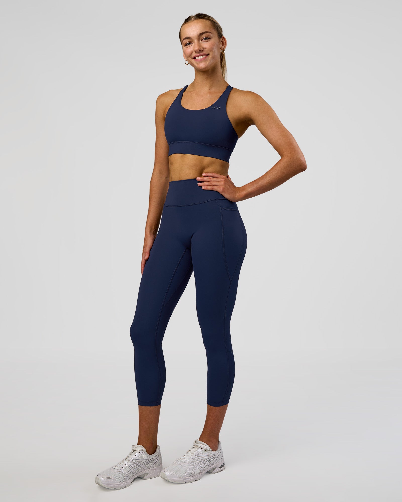 Fusion Ultra High-Rise 7/8 Legging Pockets - Future Navy | LSKD