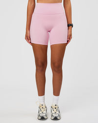 Fusion V-Contour Ultra High-Rise 6" Short Pockets - Marshmallow | Thumbnail Index: 4