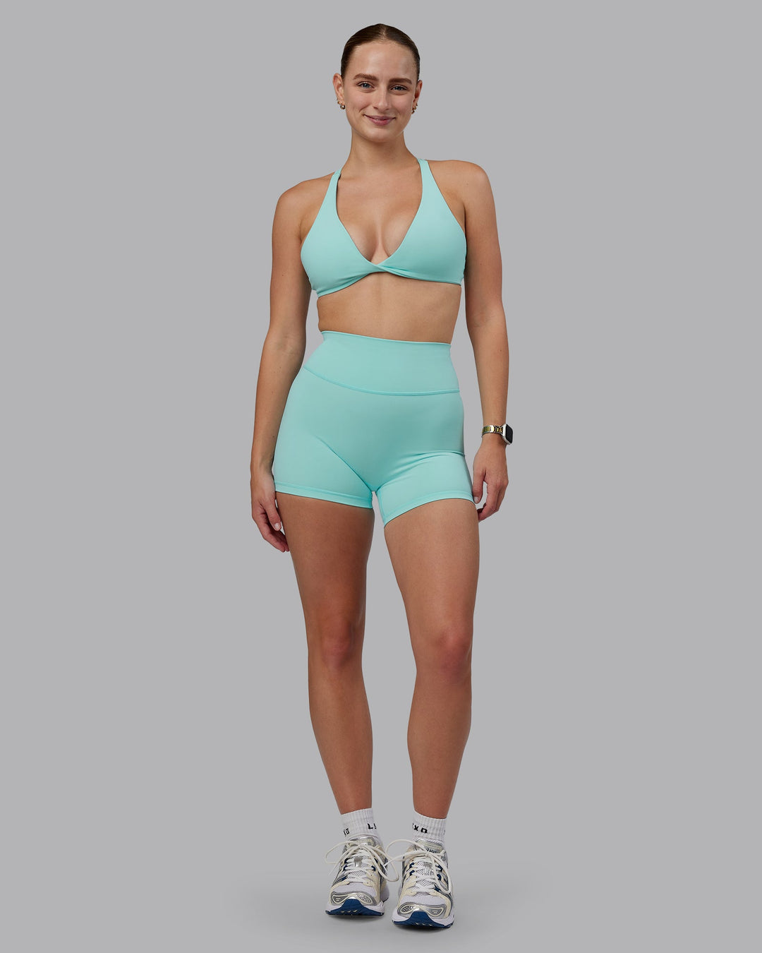 Woman wearing Fusion X-Short Tight in Island Paradise | Size:S